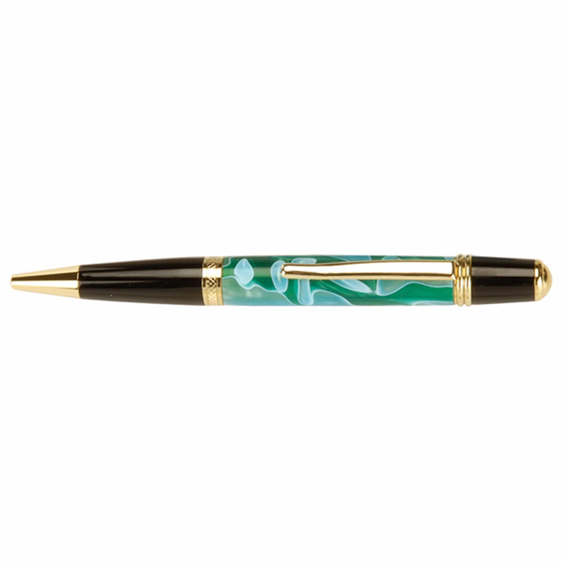 Acrylic Pen Blank - 3/4" x 3/4" x 5" - Color:Sea Foam